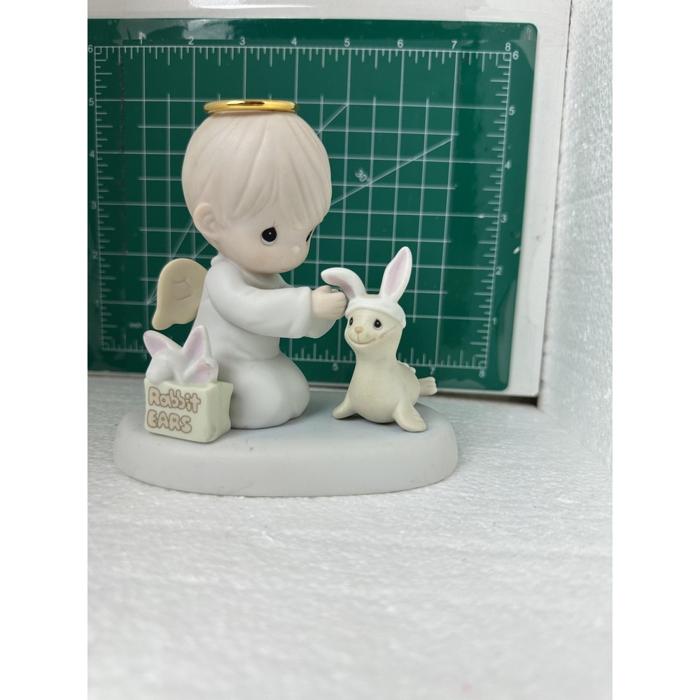 Vintage Precious Moments Heaven Bless You Angel Figurine 456314 1998 Easter Seal